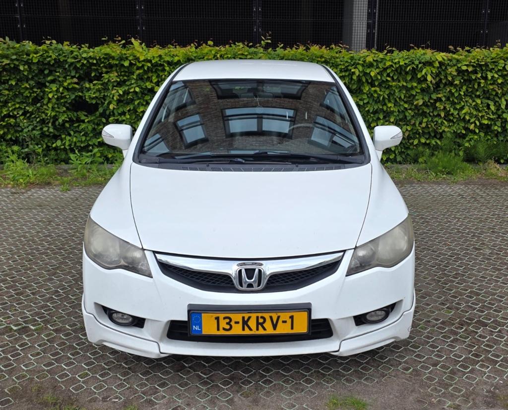 Honda Civic 1.3 Vtec Hybrid 4DR C-tr. 2010 Wit, Wit, Origineel Nederlands, 22 km/l, Sedan