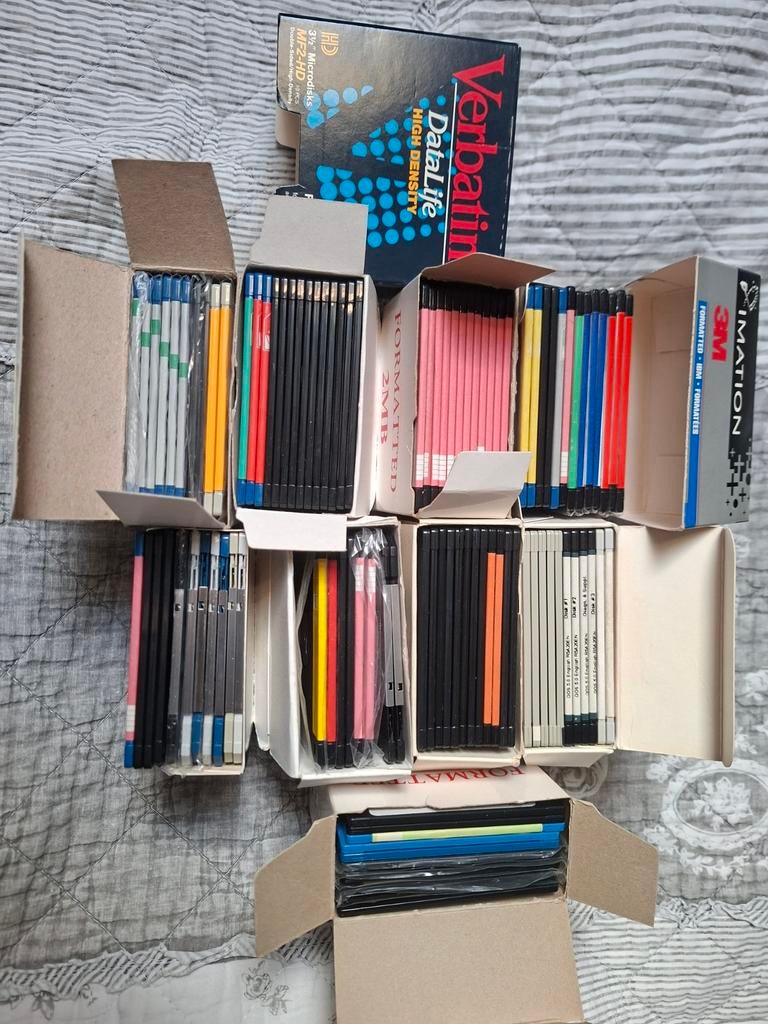 Floppy disks in verpakking, Ophalen of Verzenden