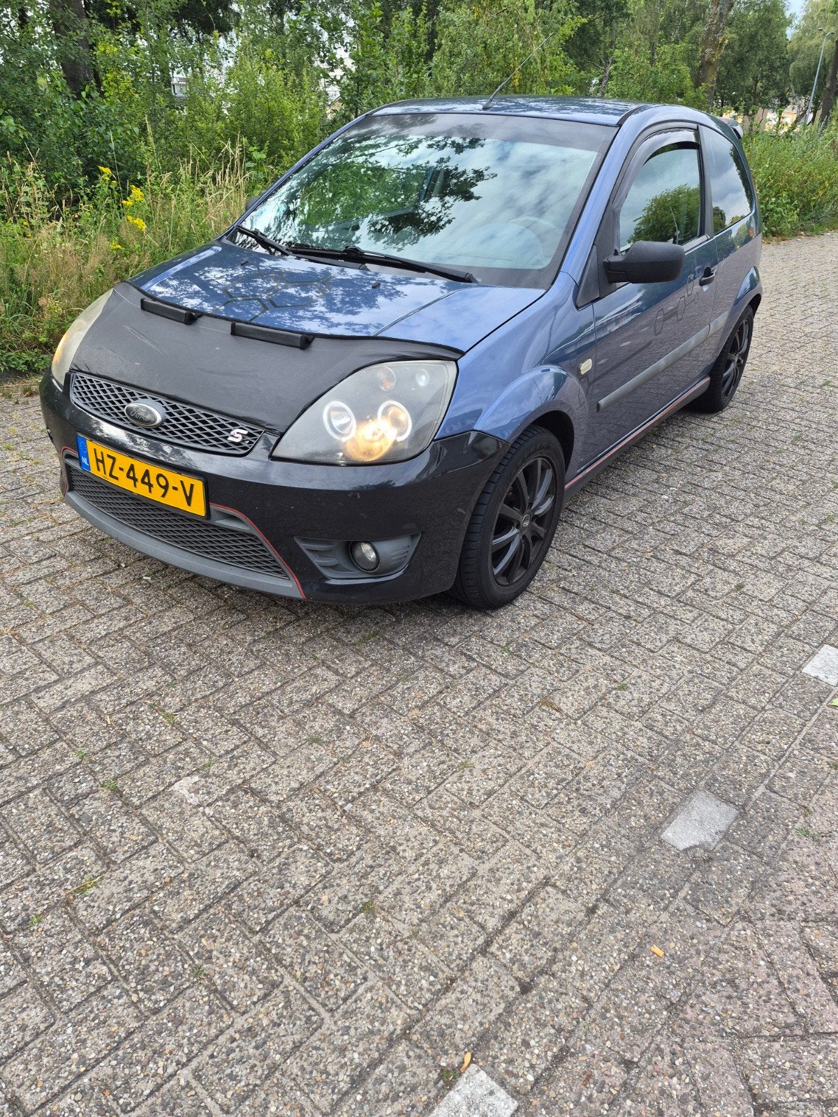 Ford Fiësta 1.3 I 3DR 2006 Blauw met apk tot 3-2-2027, Auto's, Voorwielaandrijving, 1299 cc, 40 €/maand, 4 cilinders
