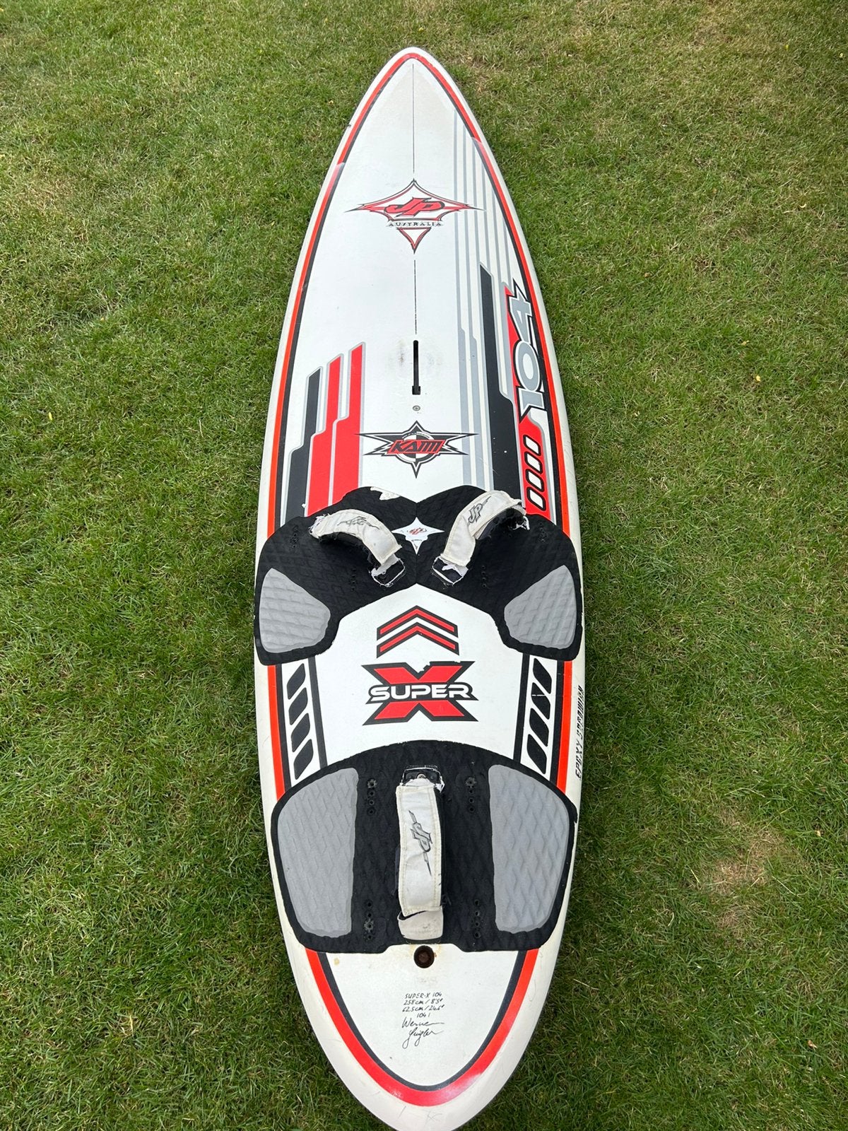 JP Super X 104 liter, Watersport en Boten, Windsurfen, 250 tot 300 cm, Gebruikt, Plank, JP Australia