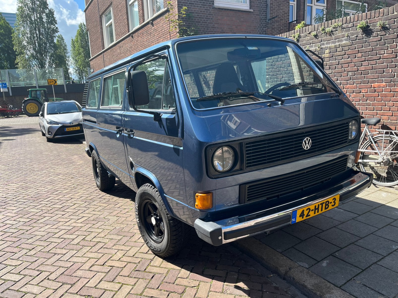 Volkswagen Transporter  2.0 EJ20 1983 Blauw, Auto's, Volkswagen, Particulier, Transporter, Benzine, Overige carrosserieën, Handgeschakeld