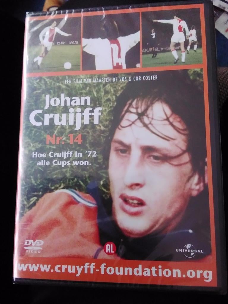 Johan Cruijff Nr. 14 DVD, Ophalen of Verzenden