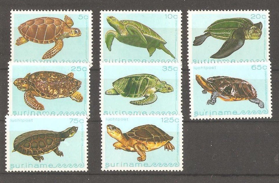 suriname, Ophalen of Verzenden, Postfris, Dier of Natuur