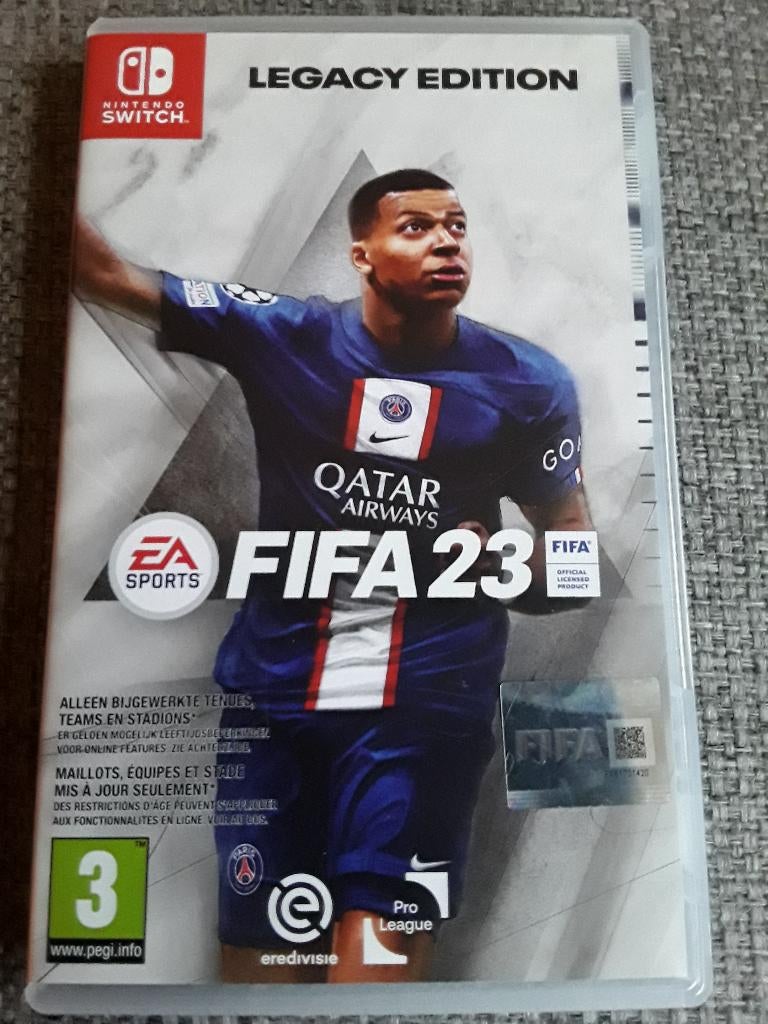 Nintendo Switch Game EA SPORTS FIFA 23 Legacy Edition, Spelcomputers en Games, Games | Nintendo Switch, Ophalen of Verzenden, Zo goed als nieuw