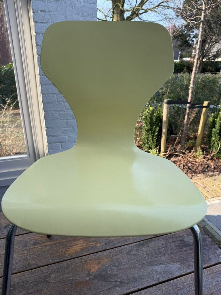 Stoel vintage Phoenix 1970s made in Denmark, Huis en Inrichting, Stoelen, Ophalen, Gebruikt, Overige kleuren, Deens