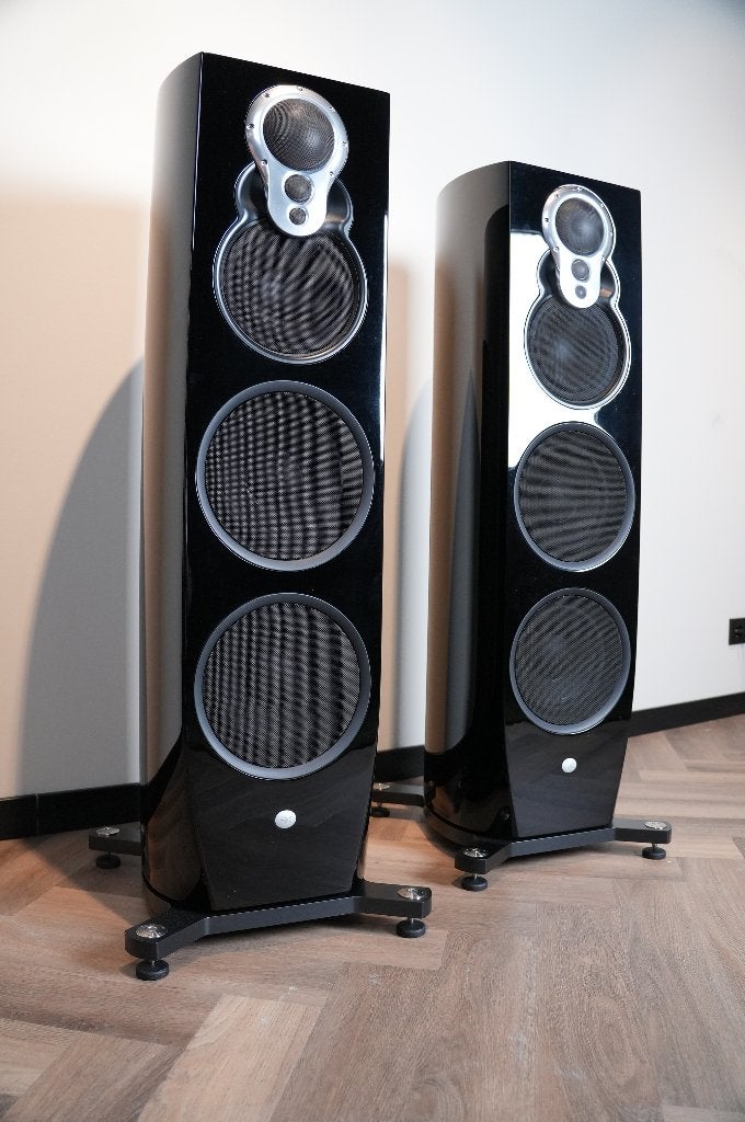 Linn Klimax 350 Organik Speakers, Piano Black, Ex-Demo