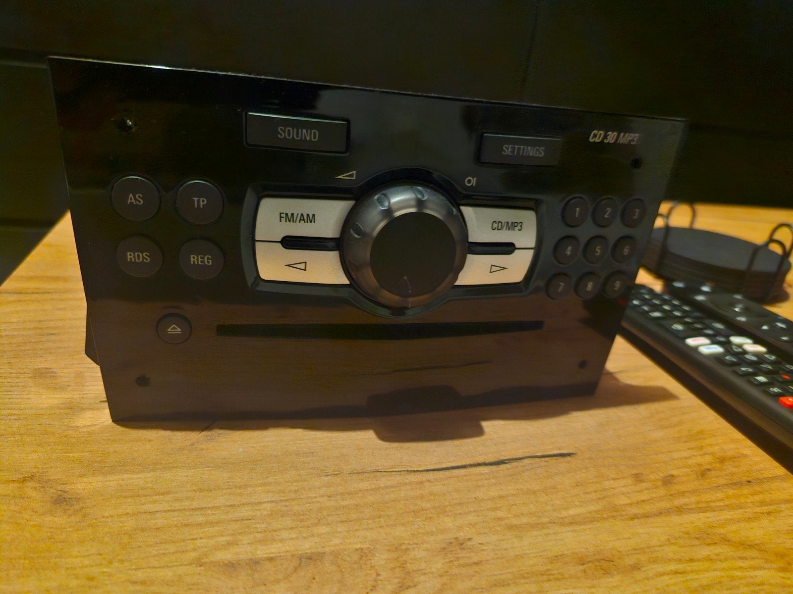 Opel Corsa D CD 30 MP3 Autoradio - Gebruikt, Ophalen of Verzenden, Gebruikt