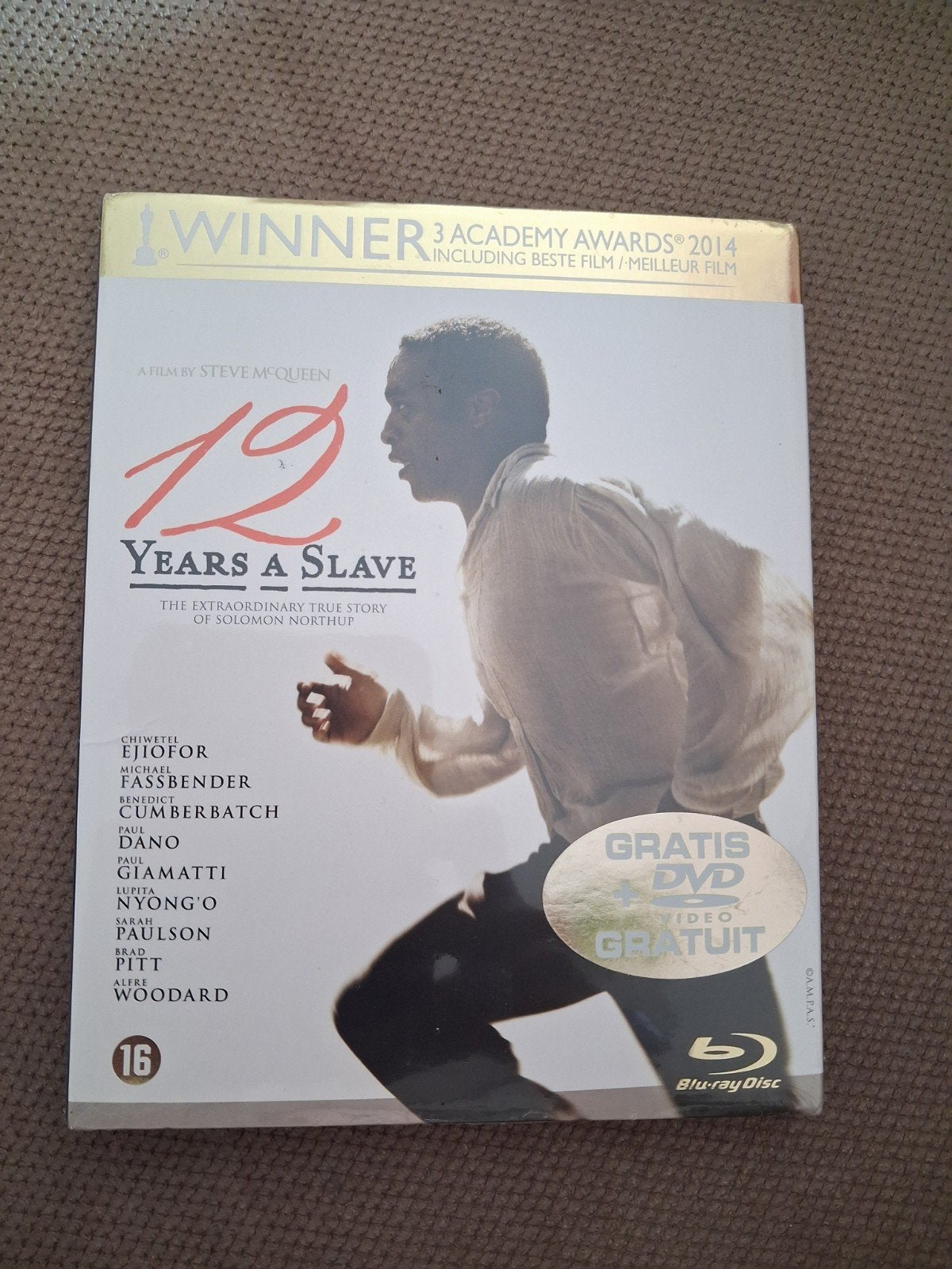 12 Yeara a slave blu-ray nieuw, Ophalen, Nieuw in verpakking