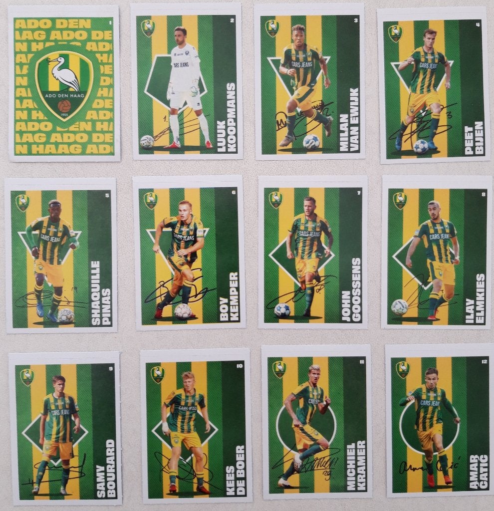 Voetbalplaatjes AH 2020-2021 complete series Per serie €2, Ophalen of Verzenden, Zo goed als nieuw, Meerdere plaatjes
