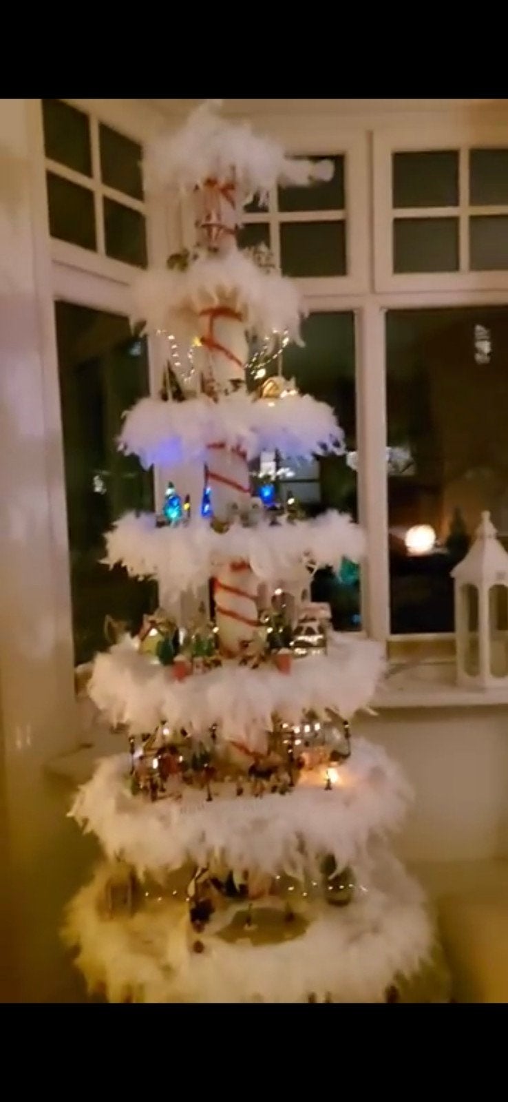 te koop prachtige alternatieve kerstboom, Ophalen, Zo goed als nieuw
