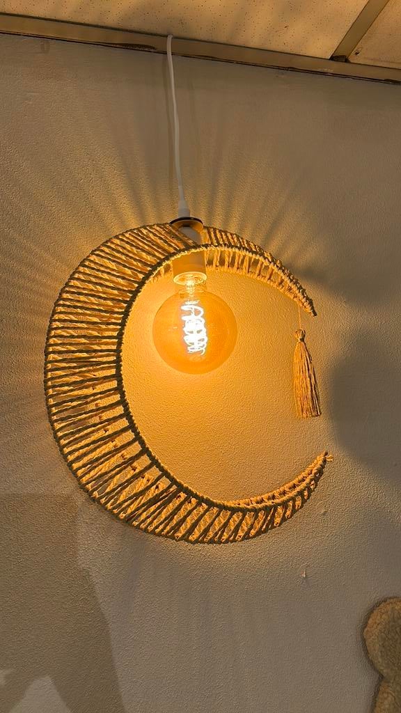 MAANVORMIGE HANGLAMP, Kinderen en Baby's, Kinderkamer | Inrichting en Decoratie, Nieuw, Lamp, Ophalen of Verzenden