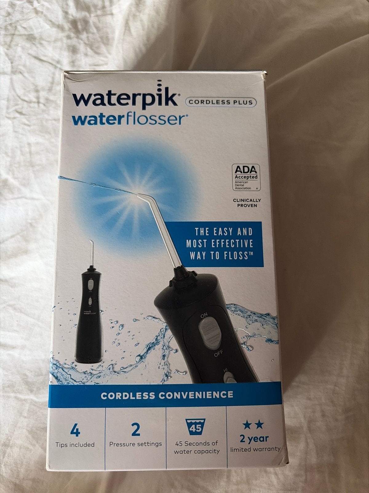 Waterpik Waterflosser Cordless Plus, Ophalen of Verzenden, Gebruikt, Mondverzorging