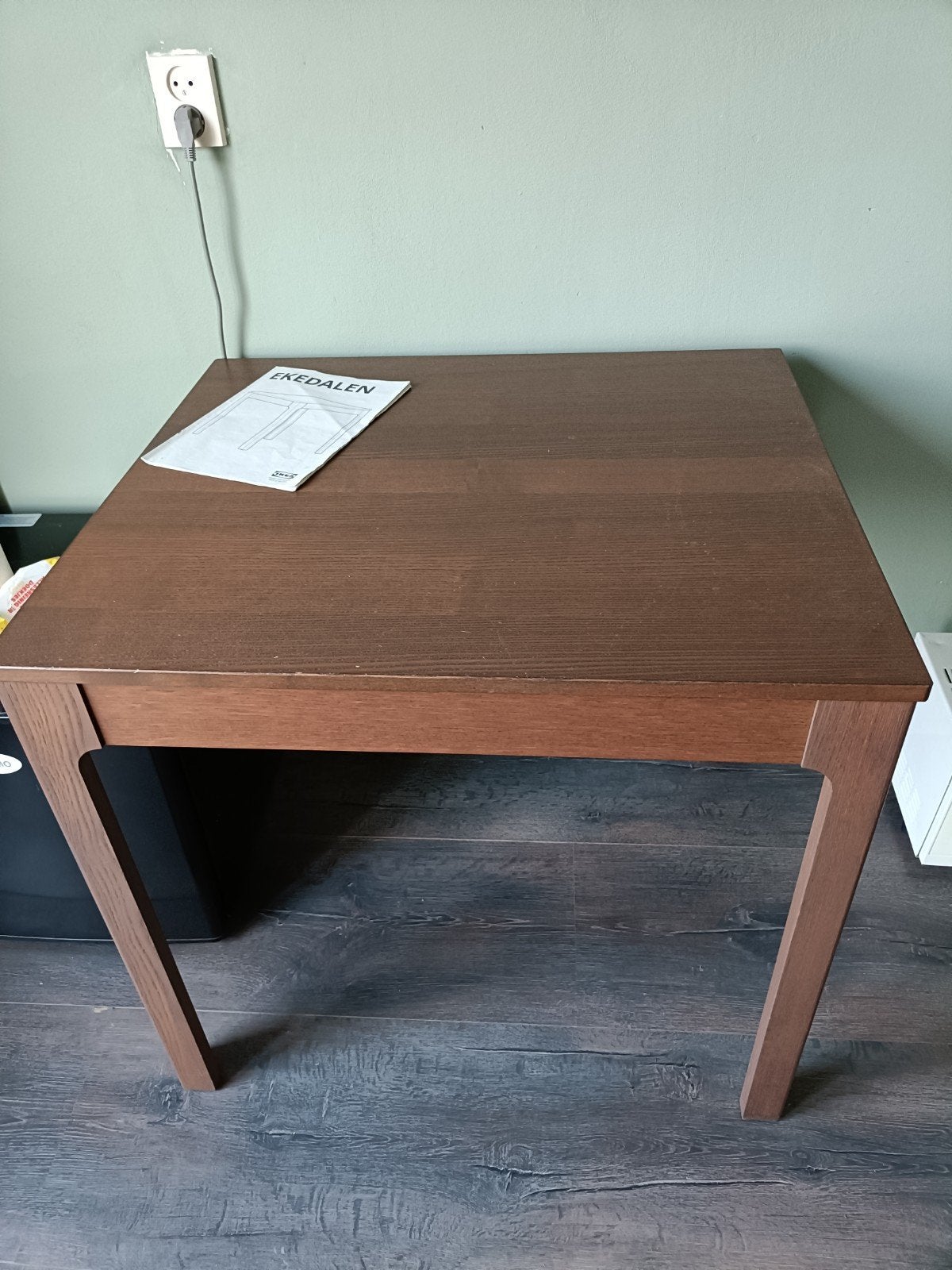 Gratis Ikea Ekedalen uitschuiftafel in prima staat, Huis en Inrichting, Ophalen, Rechthoekig, 50 tot 100 cm