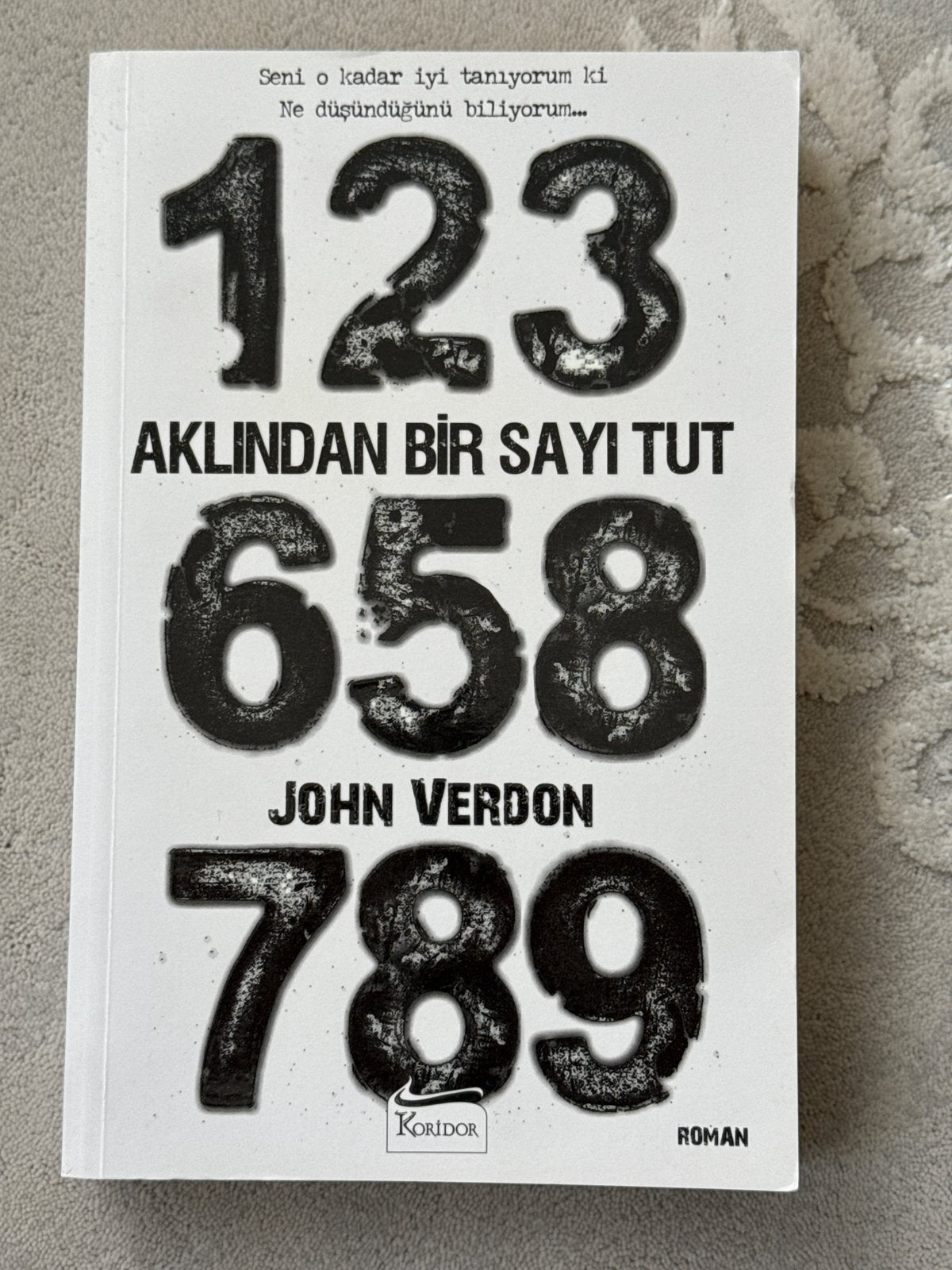 Aklından Bir Sayı Tut - John Verdon (Turks), Ophalen of Verzenden, Zo goed als nieuw, Wereld overig