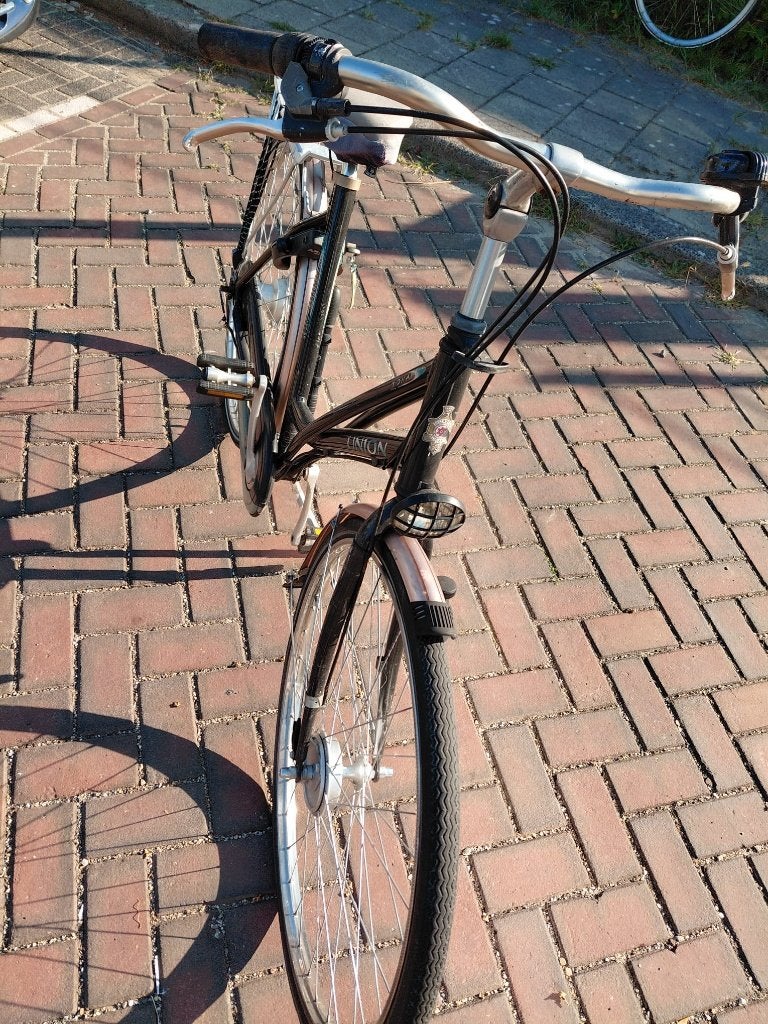 Union damesfiets  3 versnellingen opgeknapte degelijke fiets, Versnellingen, 0 zitjes, Trommelrem, Ophalen
