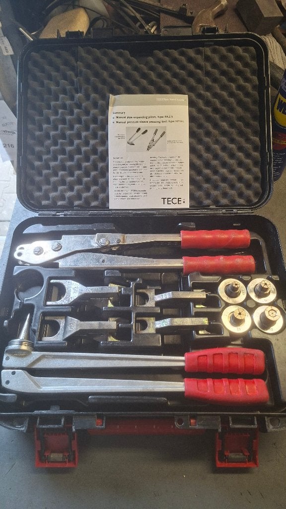 Tece tc FLEX hand optromptang en schuiftang perstangen., ., Ophalen of Verzenden, Zo goed als nieuw, .