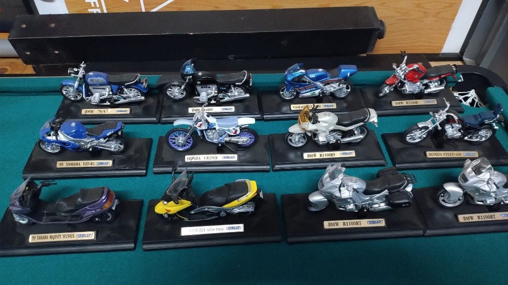 Motoren miniaturen diverse soorten, Ophalen, Zo goed als nieuw, Motor