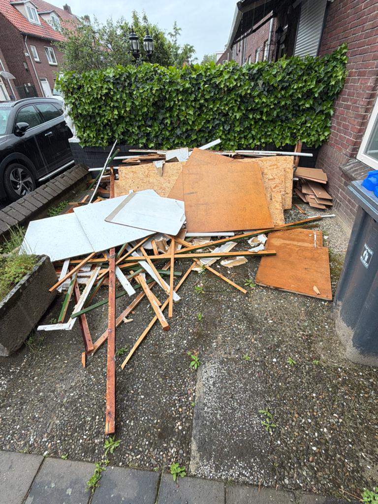 Hout / brandhout, Doe-het-zelf en Verbouw, Hout en Planken, Ophalen, Gebruikt, Minder dan 25 mm, Overige typen