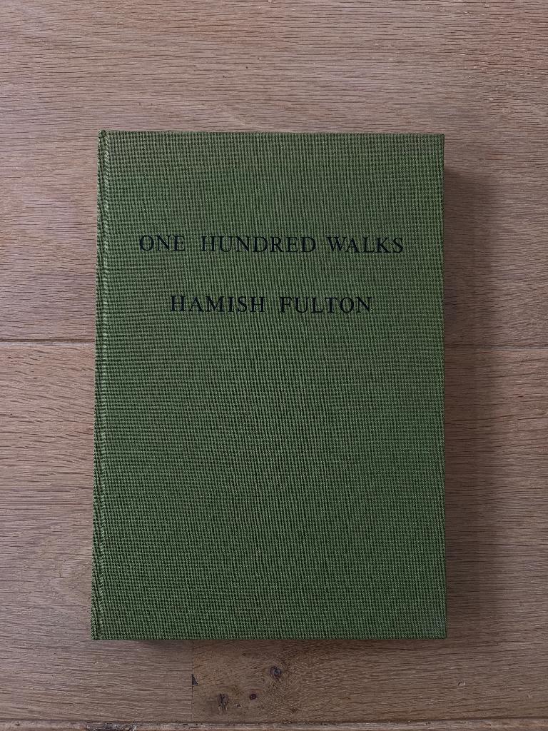 Hamish Fulton One Hundred Walks, Ophalen of Verzenden, Zo goed als nieuw