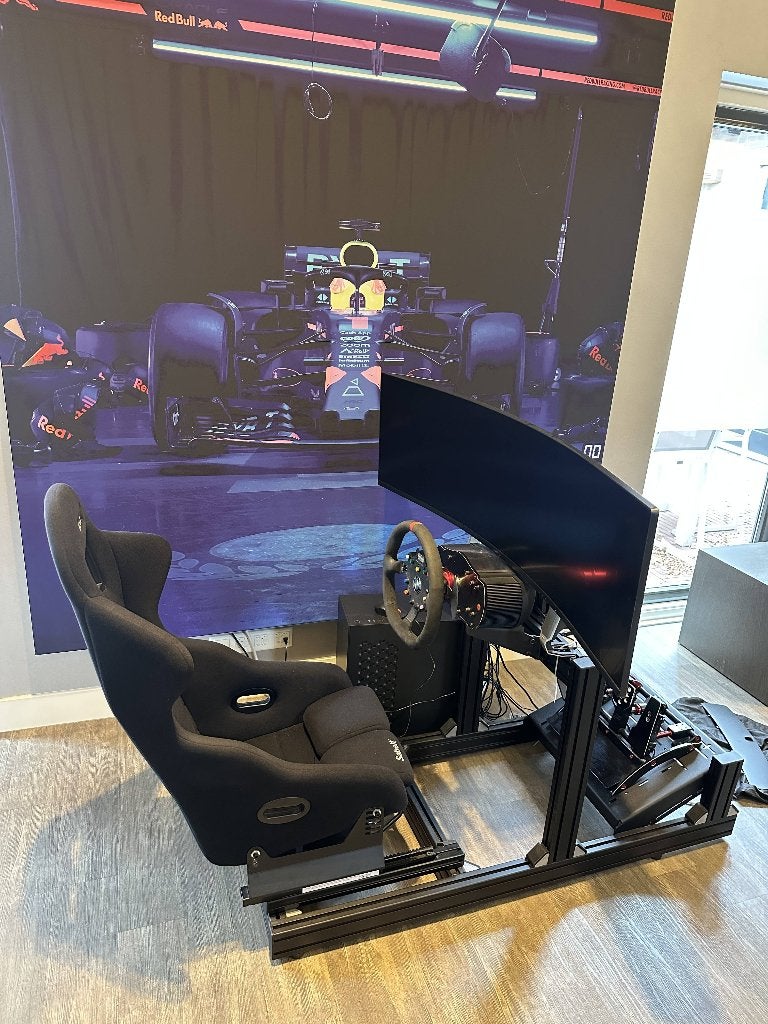 Complete Sim Racing Simulator | Fanatec ClubSport, Ophalen, 1 speler, Zo goed als nieuw, Eén computer