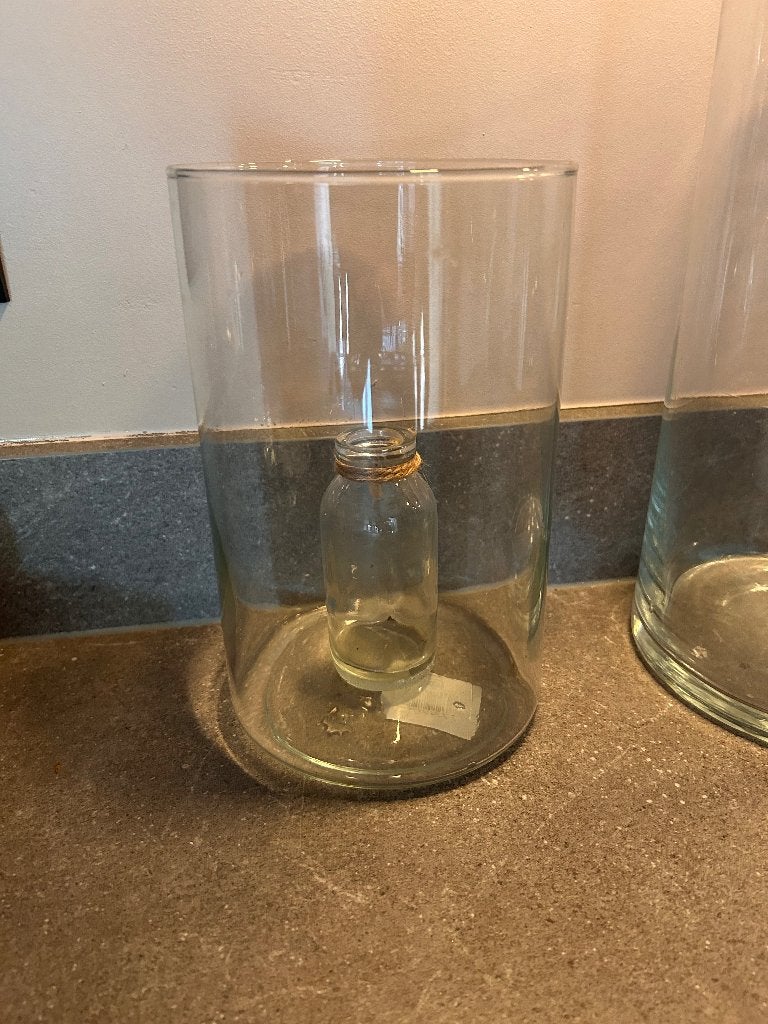 Vazen, glas, €3,50 per stuk, Ophalen, Zo goed als nieuw, Glas