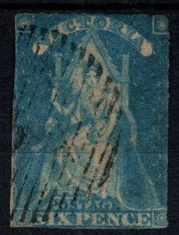 Mooi kavel Commonwealth Victoria LZB619., Verzenden, Gestempeld