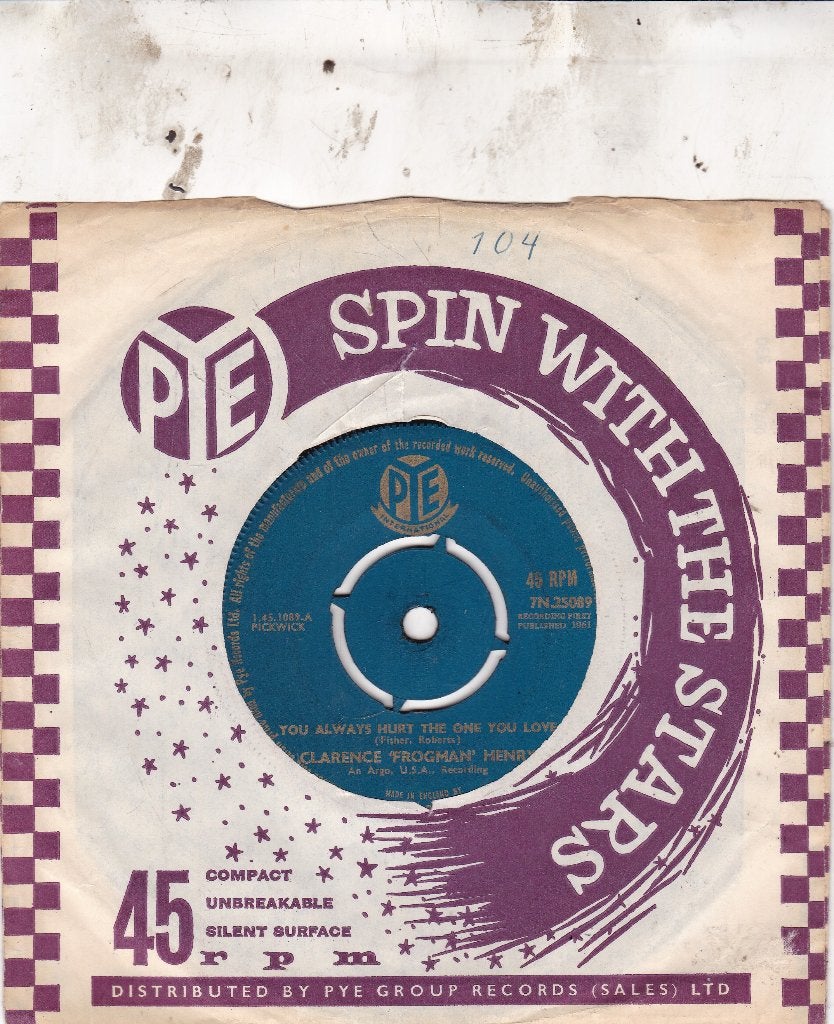 Clarence "Frogman" Henry ( 1 )  1961, Ophalen of Verzenden, Zo goed als nieuw, 7 inch
