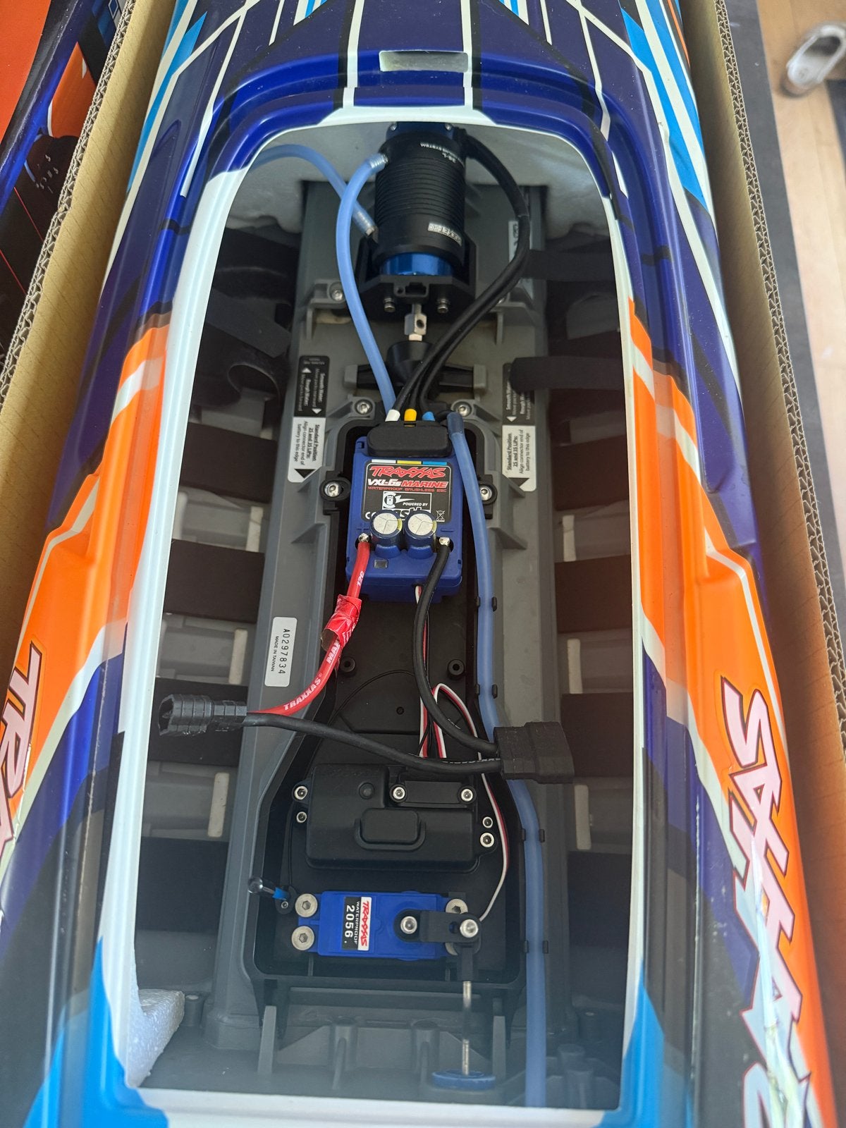 Traxxas M41 RC Boot - Goed Onderhouden met Extra's, Ophalen, Gebruikt, Groter dan 1:32, Overige merken