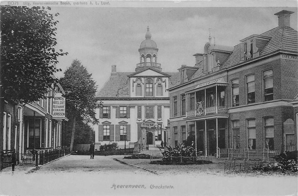 388-298-025 Heerenveen Crackstate, Verzenden, Voor 1920, Friesland
