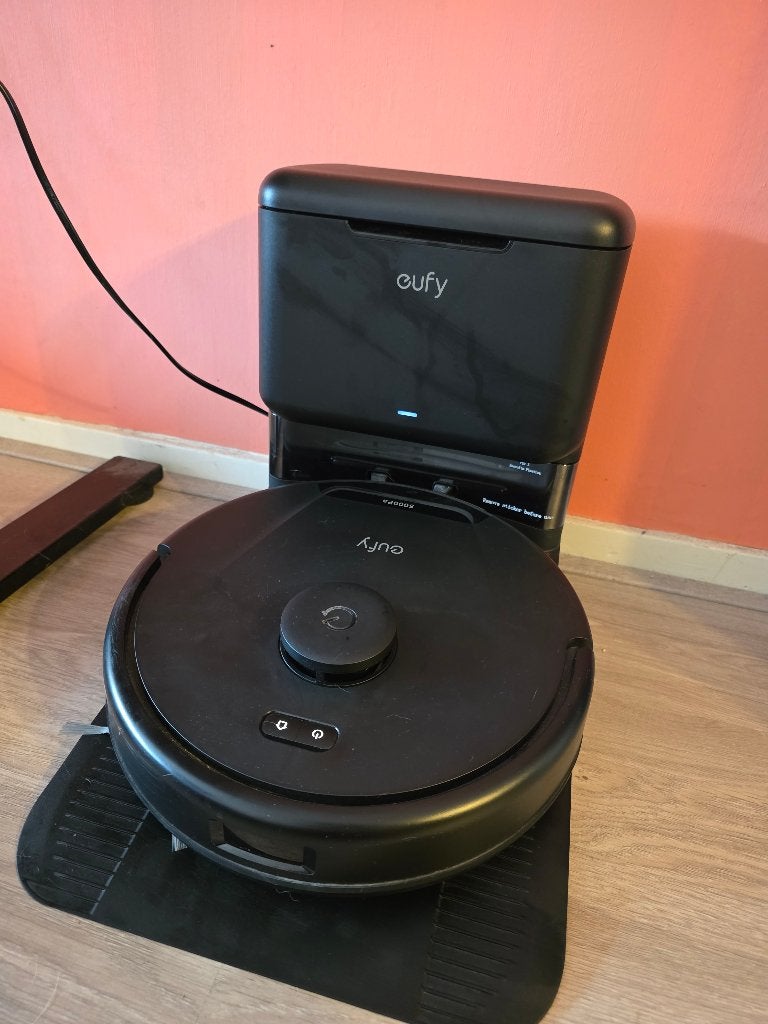 Eufy L60 Hybrid SES + Garantie, Ophalen of Verzenden, Gebruikt, Stille werking, Robotstofzuiger