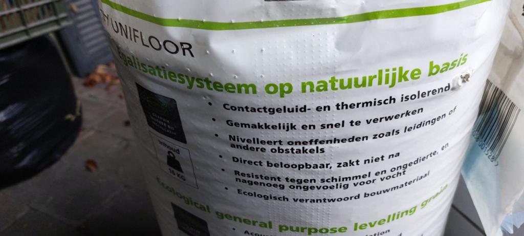 Unifloor EcoPearls egalisatiekorrels - Nieuw, Overige materialen, 30 cm of meer, 50 tot 150 cm, Overige typen