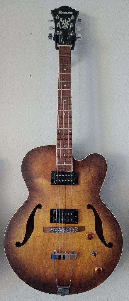 Ibanez AF55-TF, Muziek en Instrumenten, Ophalen, Zo goed als nieuw, Hollow body, Ibanez