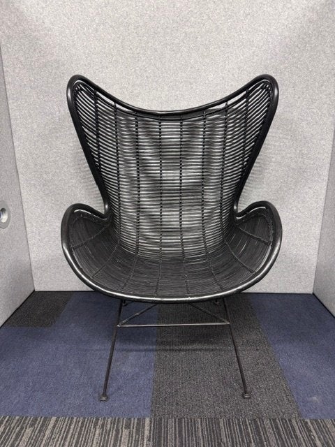 Zwarte designstoelen – 4 stuks