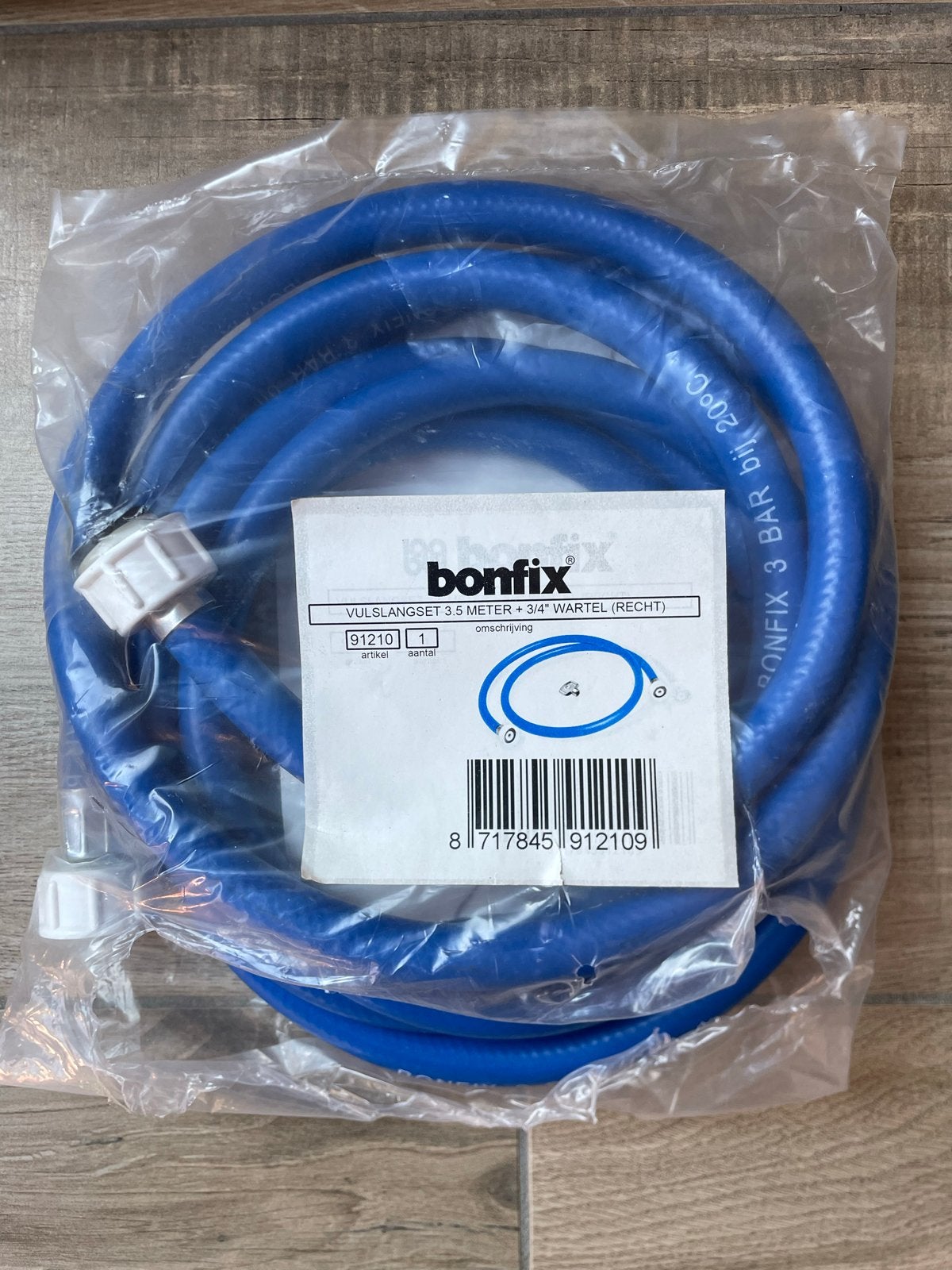 Bonfix Vulslangset 3.5 meter voor CV-installatie, Ophalen, Nieuw, Overige merken, Kabel of Snoer