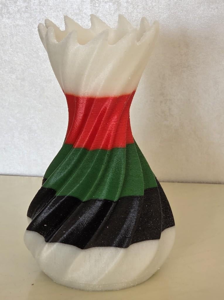 NEC Vaas geprint met pla draad, Ophalen, Kunststof, Nieuw, Minder dan 50 cm