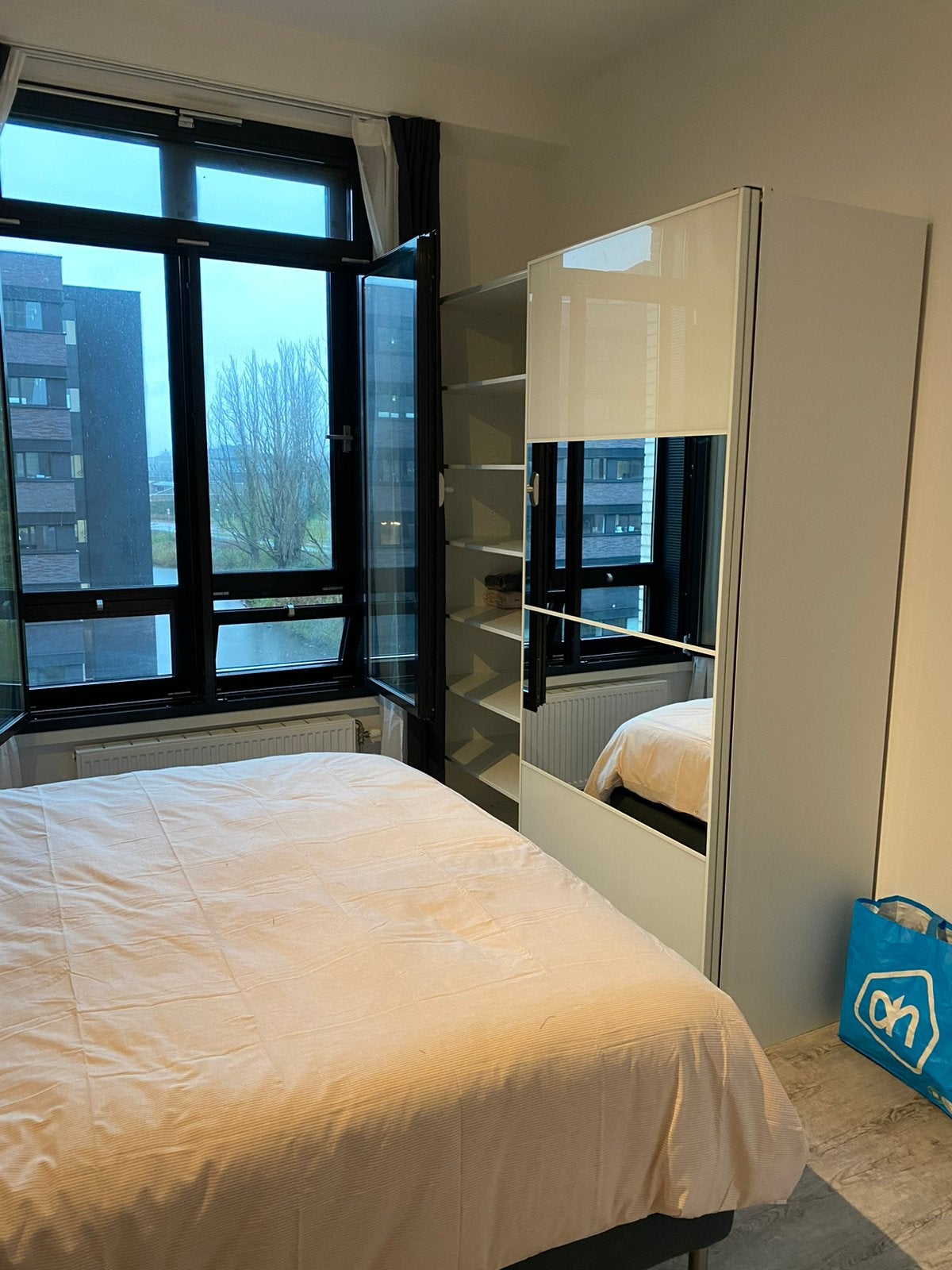 Pax kast 200x60x236cm, Ophalen, 200 cm of meer, 150 tot 200 cm, Zo goed als nieuw