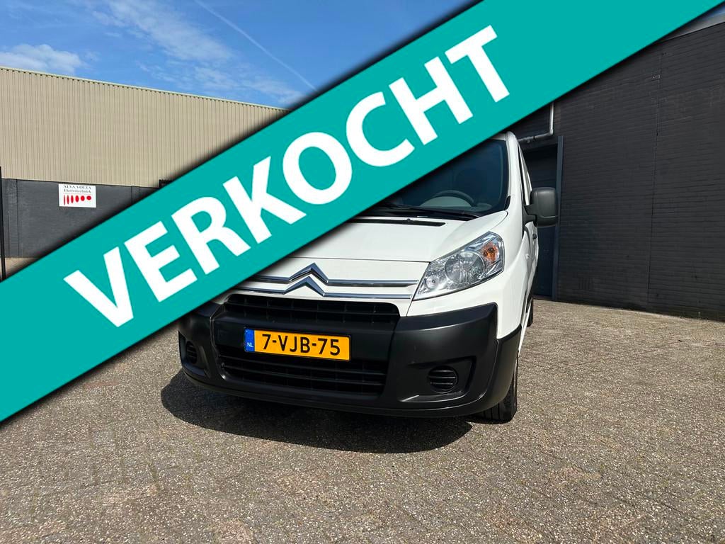 Citroen Jumpy 12 2.0 HDIF L2 H1 Airco Cruise Elek. Pakket Tr, Voorwielaandrijving, Stof, Gebruikt, 4 cilinders