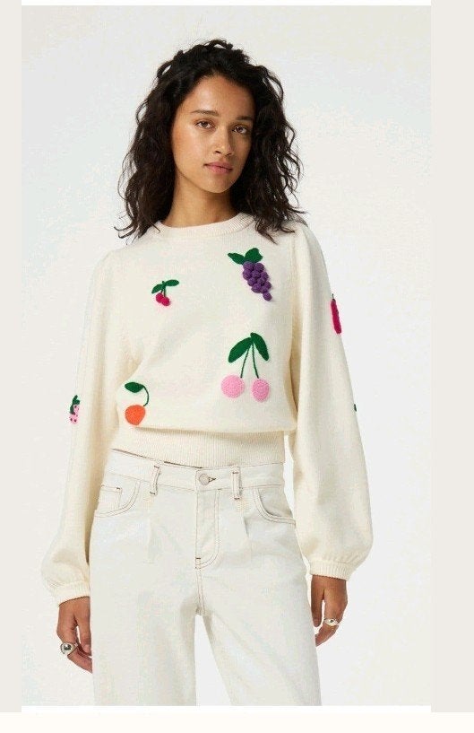 Fabienne Chapot Fruity pullover/ trui maat S *nieuw *, Fabienne Chapot, Ophalen of Verzenden, Nieuw, Maat 36 (S)