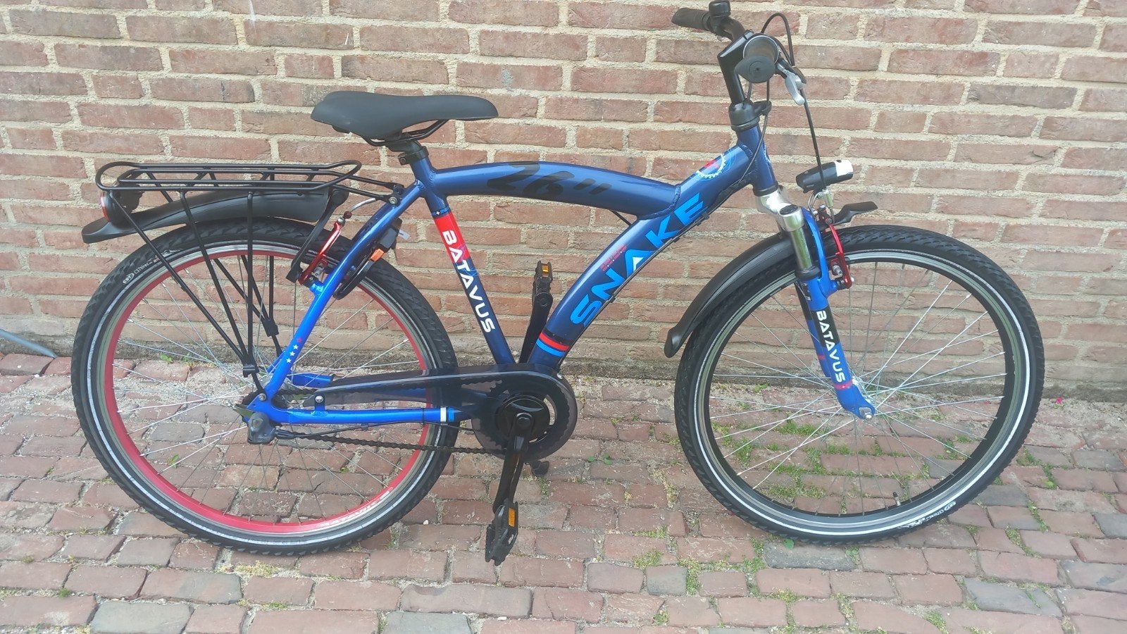 Batavus snake 26 inch jongensfiets  / kinderfiets, Ophalen, Gebruikt, 26 inch of meer, Versnellingen