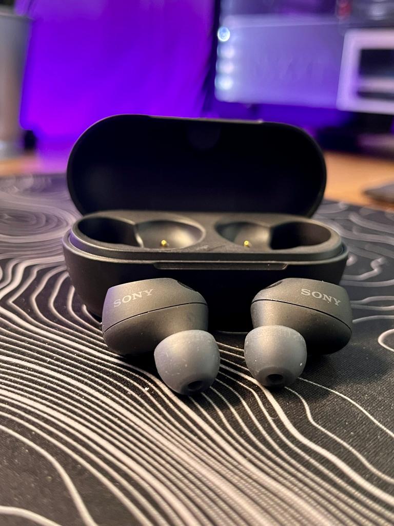 Sony WF-C710N Wireless Earbuds – Met Active Noise Cancelling, Refurbished, Draadloos, Sony, Op oor (supra aural)