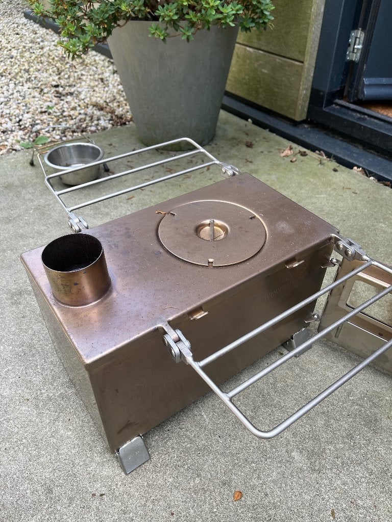 Camping stove Winnerwell Nomad RVS, Caravans en Kamperen, Kampeeraccessoires, Ophalen, Zo goed als nieuw