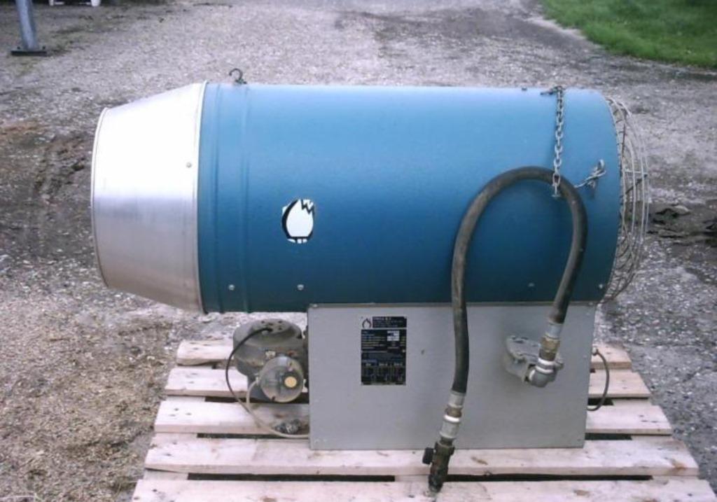 🌈Grote aardgas heater / hetelucht kanon / Priva / Reznor 🌈, Ophalen, Gebruikt, Geiser, Minder dan 20 liter