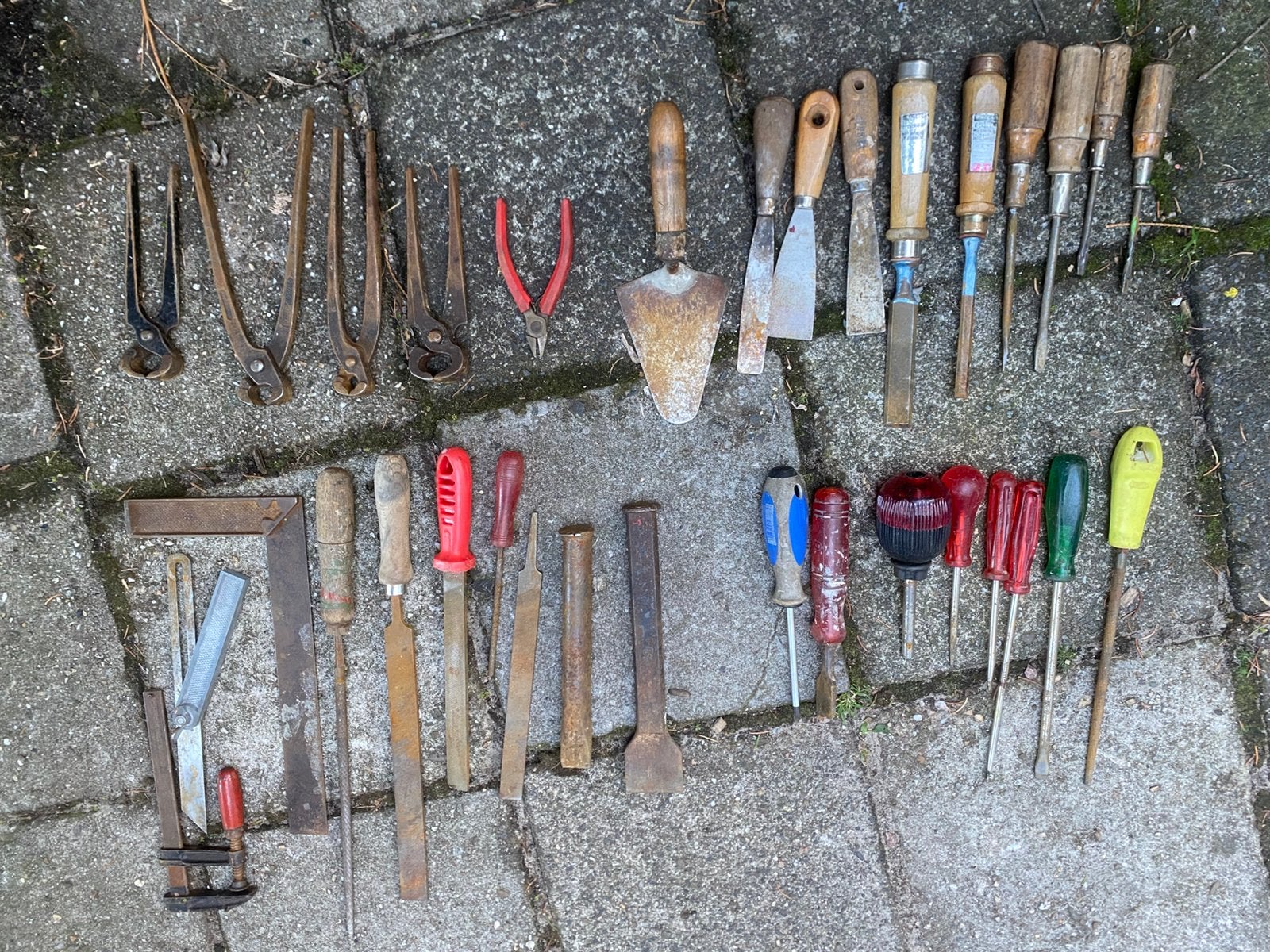 Diverse set handgereedschap, Ophalen of Verzenden, Gebruikt