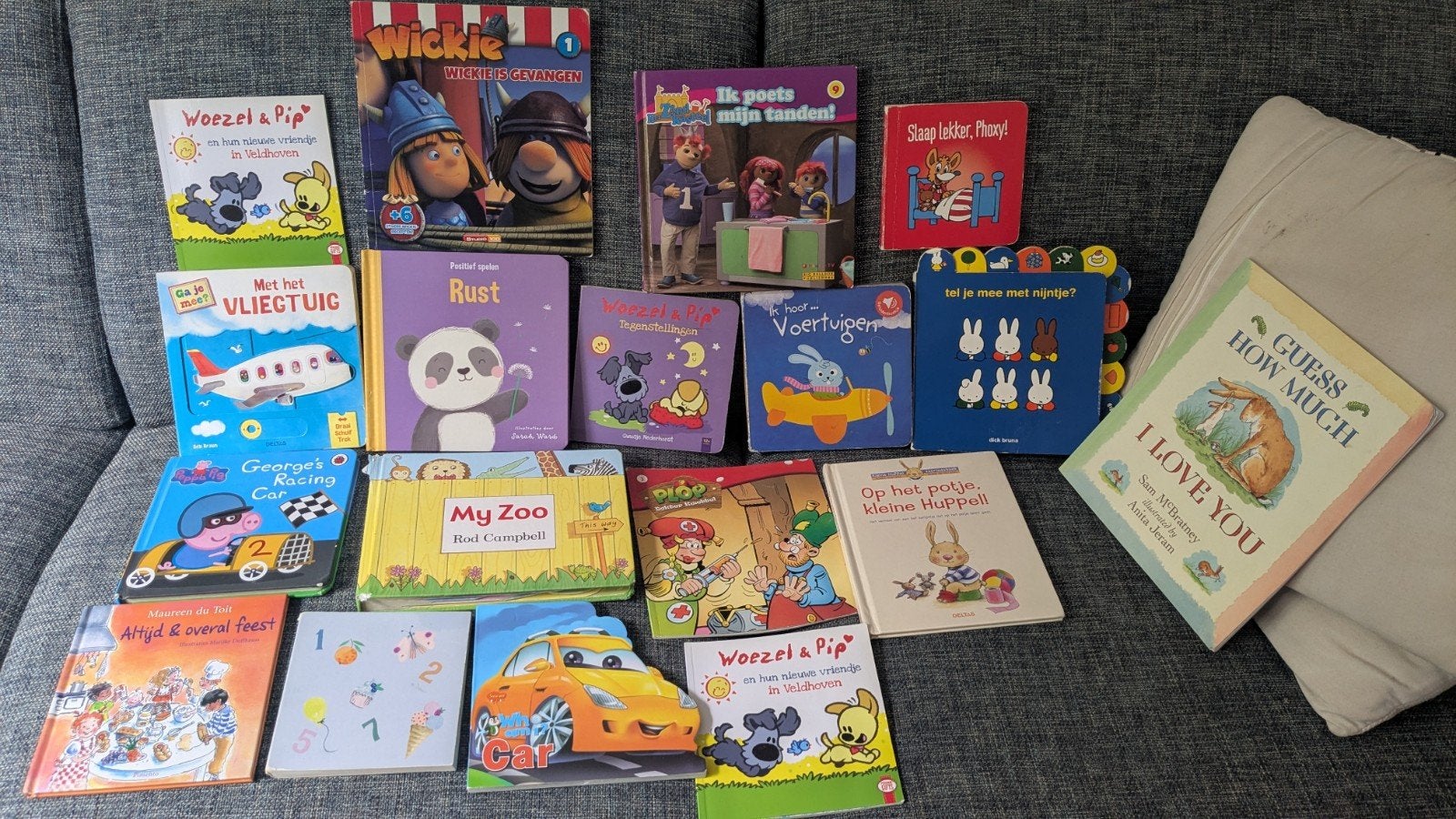 Grote collectie kinderboeken (18 stuks), Ophalen