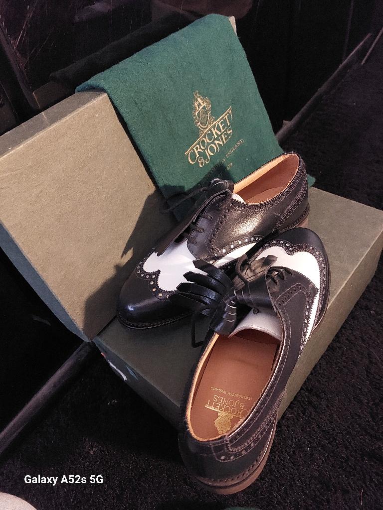 Dames golfschoen Crocket& Jones, Ophalen of Verzenden, Zo goed als nieuw, Schoenen, Overige merken