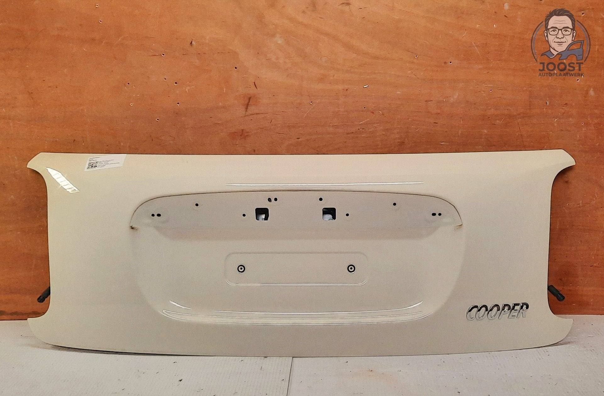 Achterklep Mini Cabrio F57 LCI v.a 2018 Pepper White 850, Gebruikt, Ophalen of Verzenden, Mini, Achter
