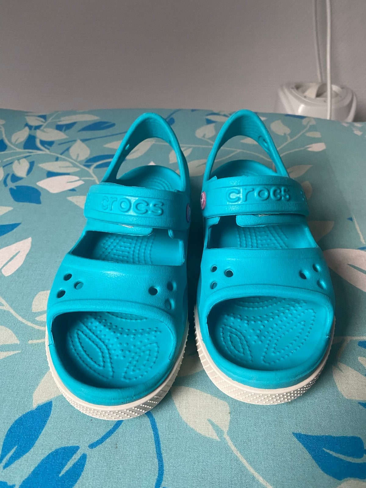 Crocs sandalen voor kinderen - Blauw c12 = maat 29/30, Ophalen of Verzenden, Gebruikt, Jongen of Meisje, Schoenen