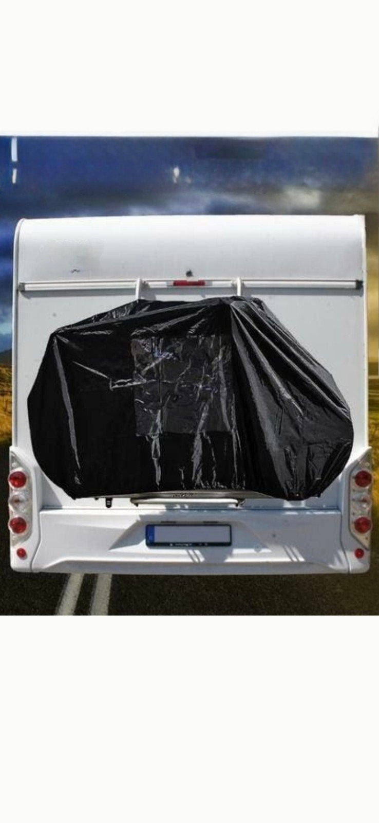 Fietshoes caravan achterop, Ophalen of Verzenden, Gebruikt
