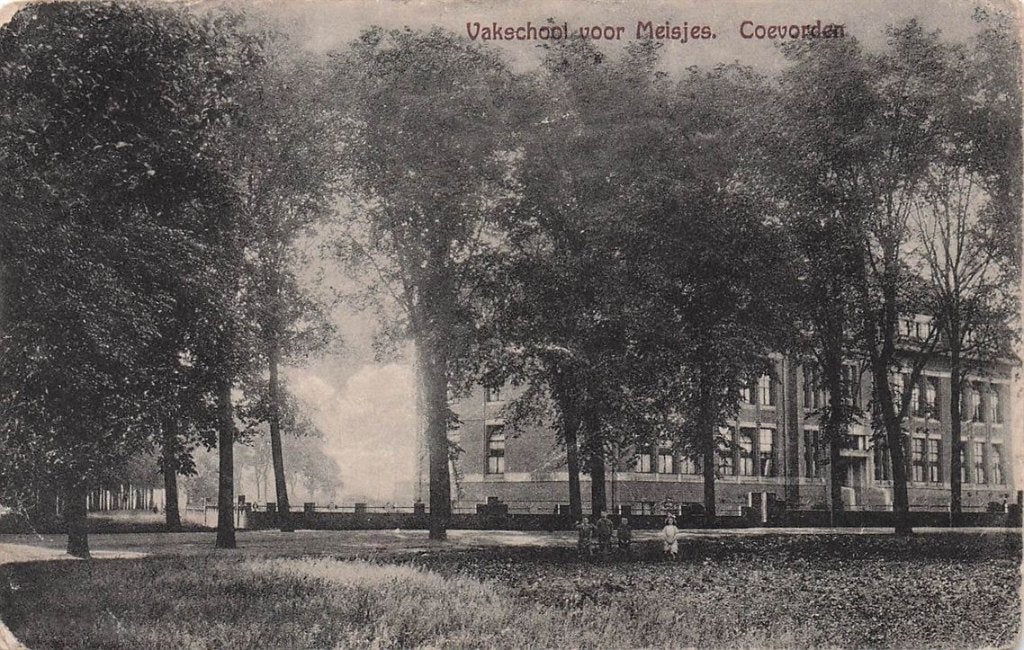 702-409-005 Vakschool Voor Meisjes Coevorden, Verzenden, Voor 1920, Drenthe