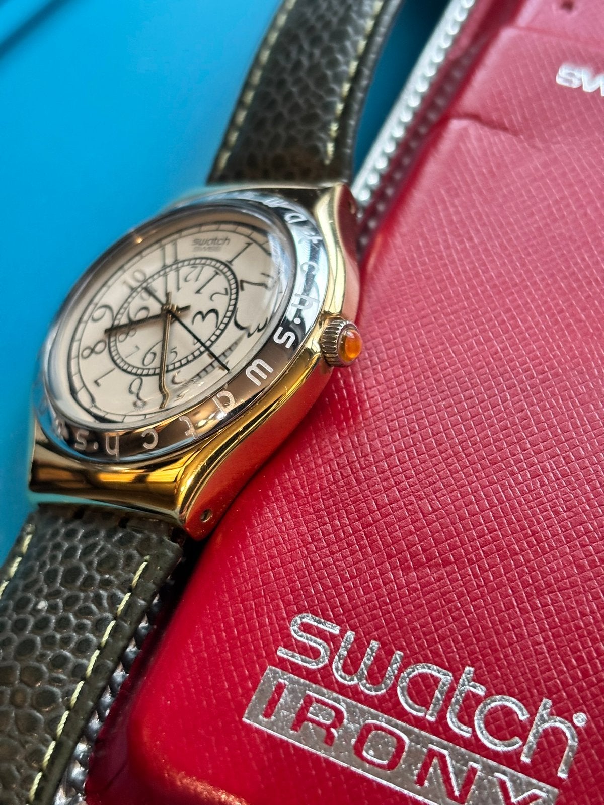 Swatch Irony 1993, Sieraden, Tassen en Uiterlijk, Ophalen, Zo goed als nieuw, Kunststof, Swatch